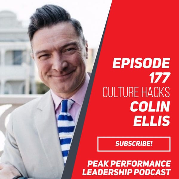 CULTURE HACKS | COLIN ELLIS | EPISODE 177