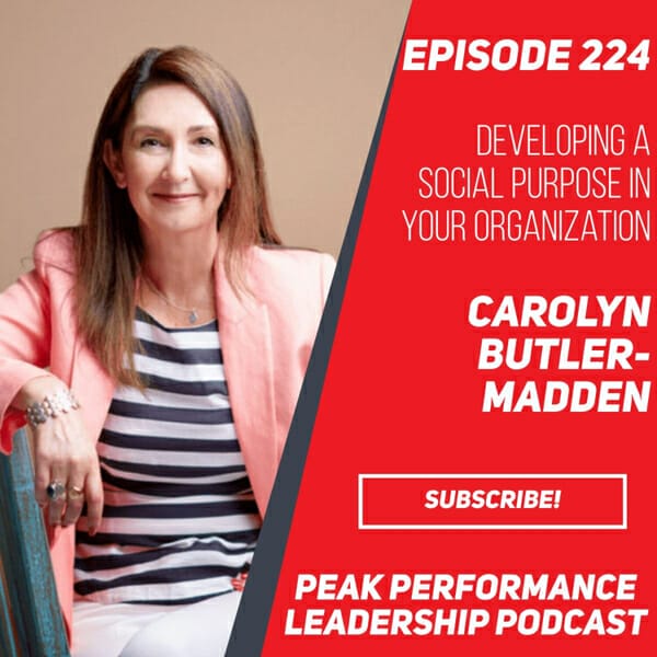 Developing a Social Purpose in Your Organization | Carolyn Butler-Madden