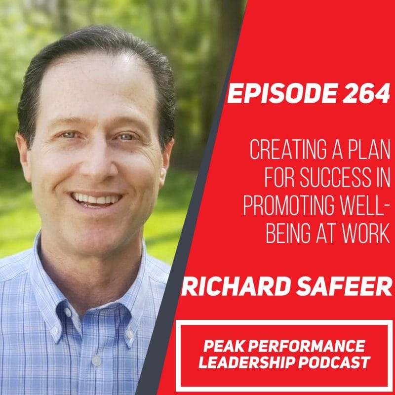 Creating a Plan for Success in Promoting Well-being at Work | Richard Safeer | Episode 264